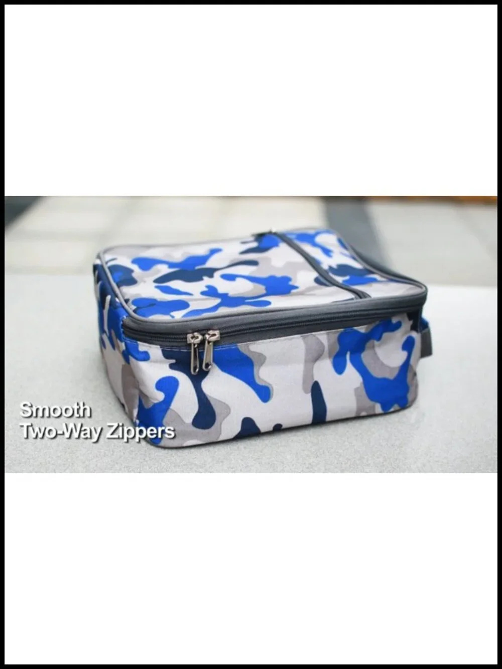 Insulated Lunch Bag Large Capacity Waterproof Oxford Cloth with Detachable